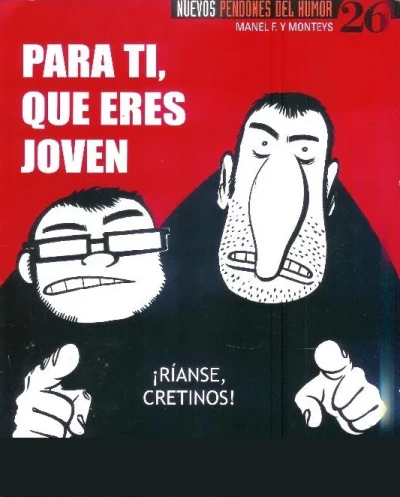 Cover of ¡Ríanse, cretinos!