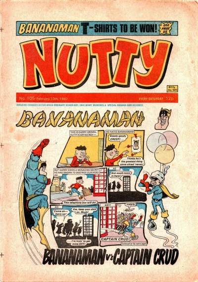 Cover of Bananaman vs Captain Crud