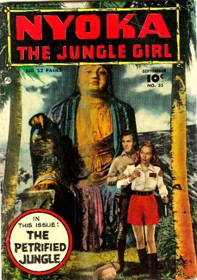 Cover of Fury on the Wing, The Petrified Jungle