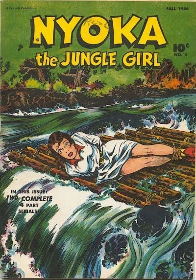 Cover of Nyoka and the Wild Goose Chase, Nyoka and the Giant JurgoBeast