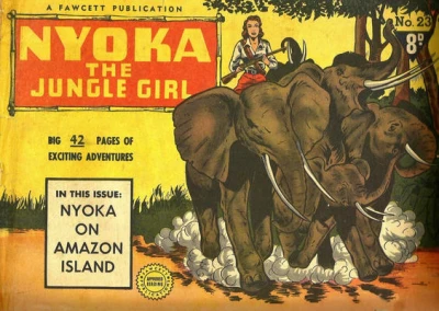 Cover of Nyoka on Amazon Island