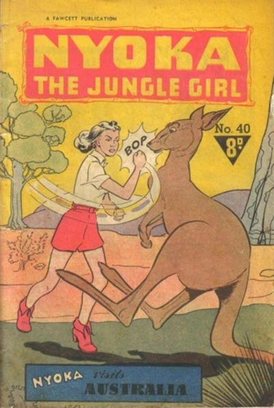 Cover of Nyoka Visits Australia
