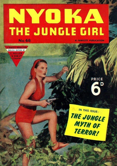 Cover of The Jungle Myth of Terror!