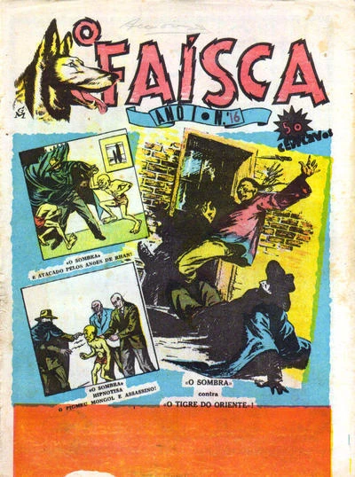 Cover of O Sombra contra o Tigre do Oriente