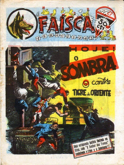 Cover of O Sombra contra o Tigre do Oriente