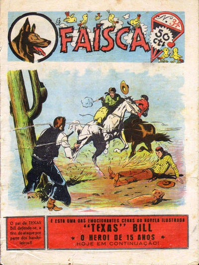 Cover of "Texas" Bill, o Herói de 15 Anos