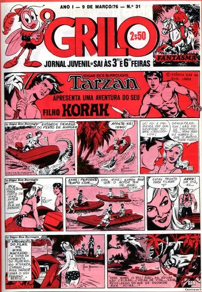 Cover of Tarzan filho Korak