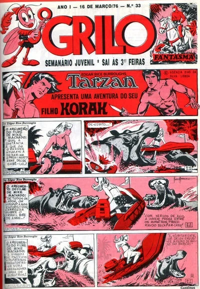 Cover of Tarzan filho Korak