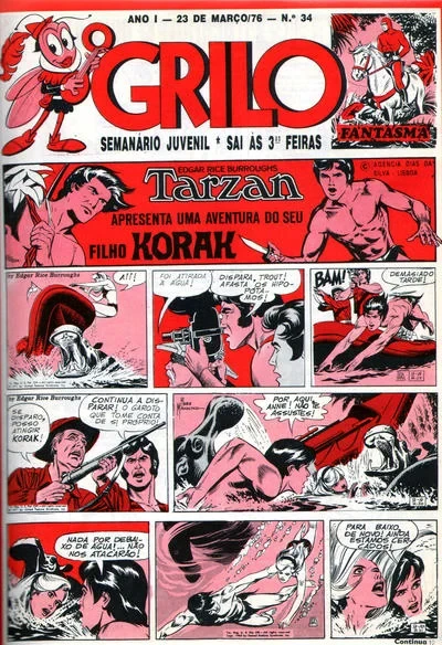 Cover of Tarzan filho Korak