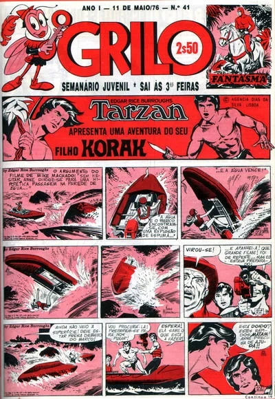 Cover of Tarzan filho Korak