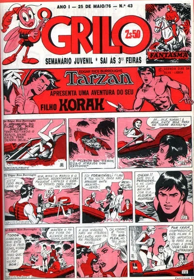 Cover of Tarzan filho Korak