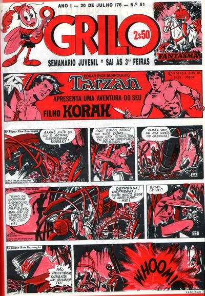 Cover of Tarzan filho Korak