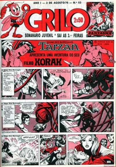 Cover of Tarzan filho Korak