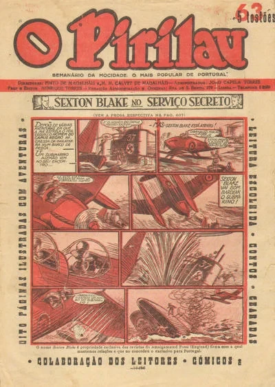 Cover of Sexton Blake no Serviço Secreto