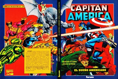 Cover of Captain America : El Sueno Americano