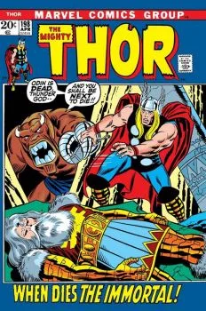 Cover of Odin Dies