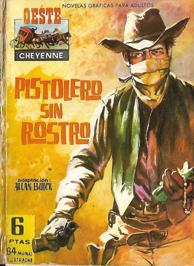 Cover of Pistolero sin rostro