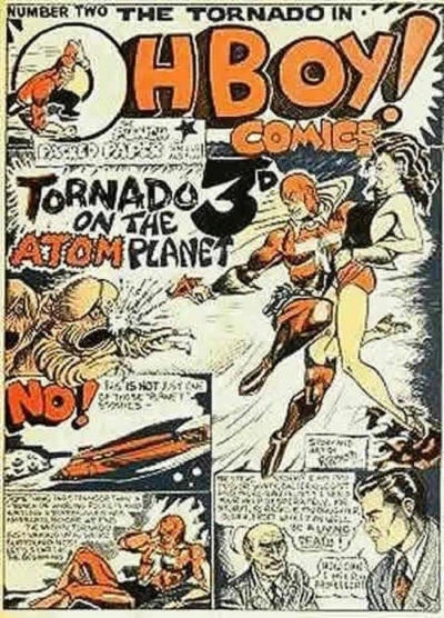 Cover of Tornado on the Atom Planet