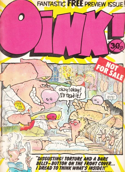 Cover of Oink! Preview Issue