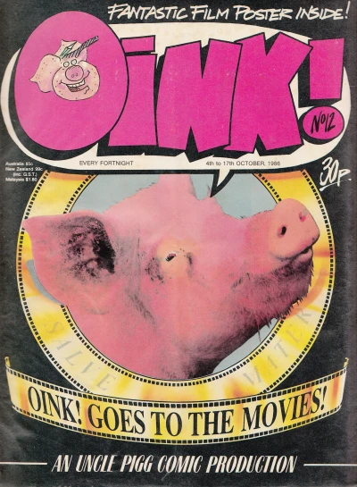 Cover of Oink! 12 - Goes to the Movies