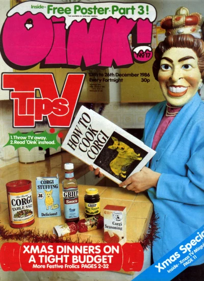 Cover of Oink! 17 - Xmas issue