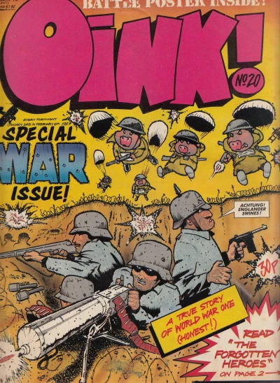 Cover of Oink! 20 - War issue