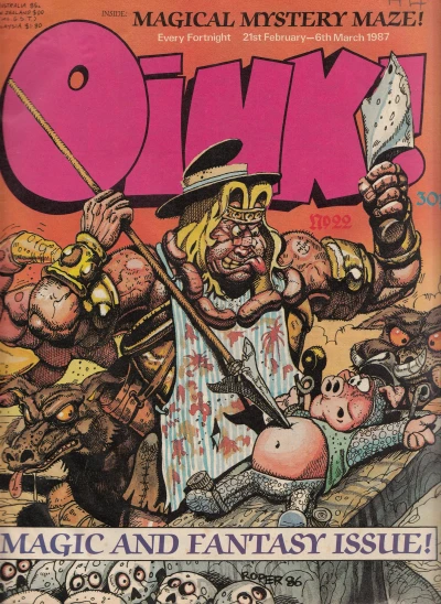 Cover of Oink! 22 - Magic and Fantasy issue