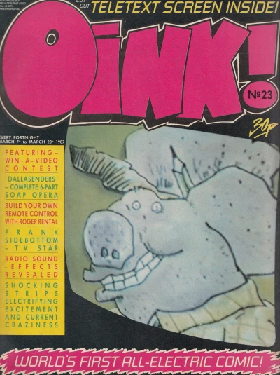 Cover of Oink! 23 - All-Electric issue