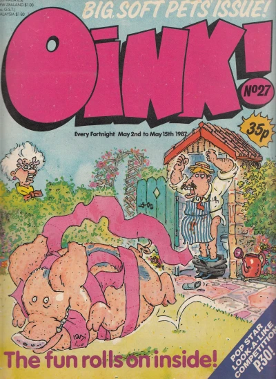 Cover of Oink! 27 - Pets issue