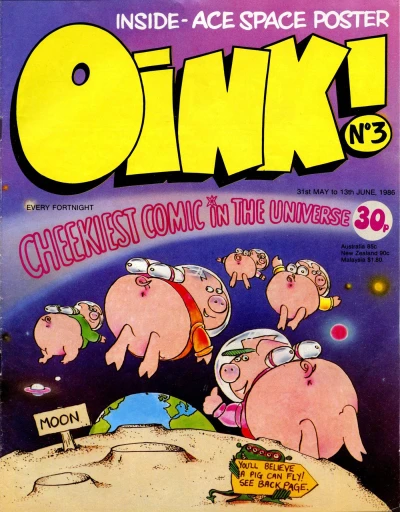 Cover of Oink 3 - Space issue