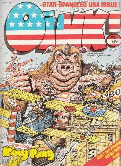 Cover of Oink! 31 - USA issue