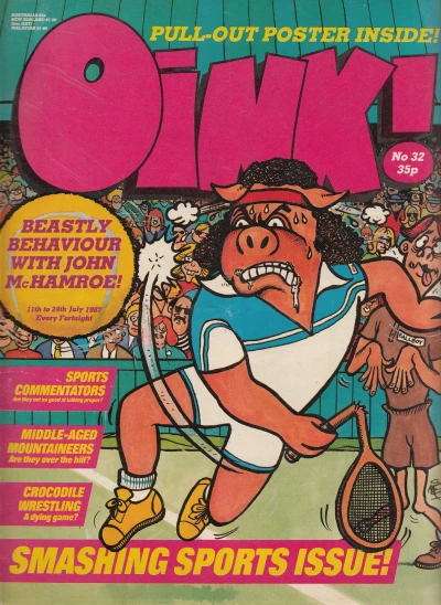 Cover of Oink! 32 - Sports issue