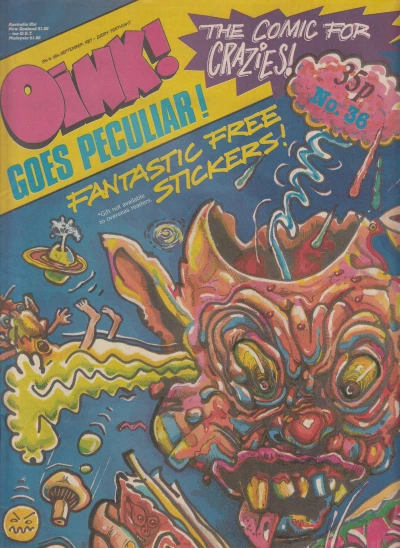 Cover of Oink! 36 - Oink! Goes Peculiar!