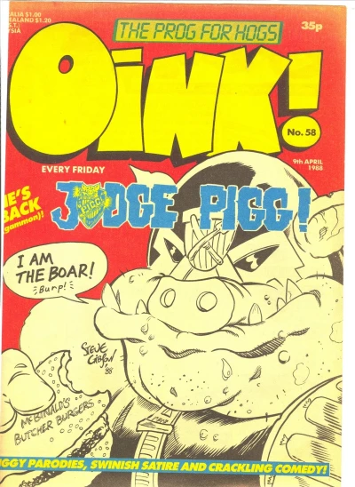 Cover of Oink! 58
