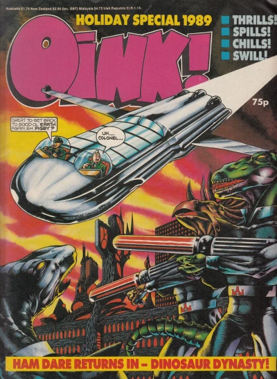 Cover of Oink! Holiday Special 1989