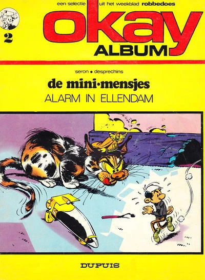 Cover of De mini-mensjes: Alarm in Ellendam