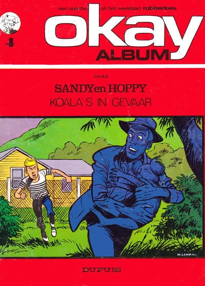 Cover of Sandy en Hoppy: Koala's in Gevaar