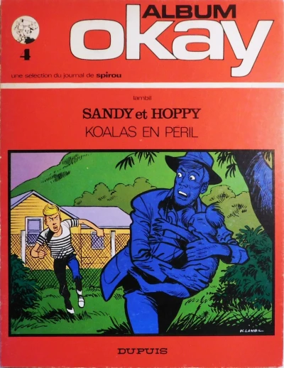 Cover of Sandy et Hoppy: Koalas en Péril