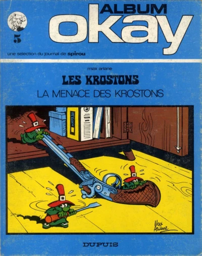 Cover of Les Krostons: La menace des Krostons