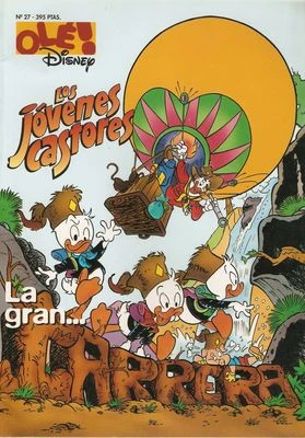 Cover of Los Jovenes Castores - La gran... carrera