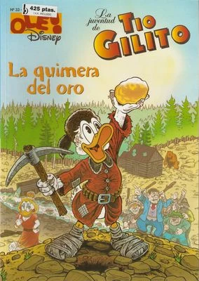 Cover of La juventud de Tío Gilito - La quimera del oro