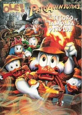 Cover of Patoaventuras - El tesoro de la lámpara perdida