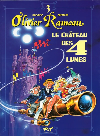 Cover of Le château des 4 lunes