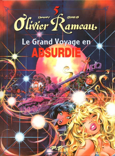 Cover of Le grand voyage en Absurdie