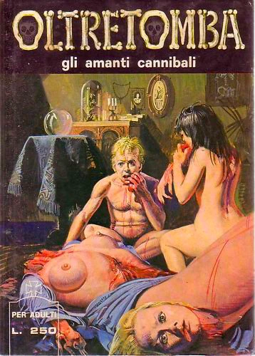 Cover of gli amanti cannibali