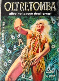 Cover of alice nel paese degli orrori