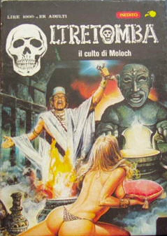 Cover of il culto di Moloch