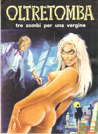 Cover of tre zombi per una vergine