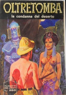 Cover of la condanna del deserto