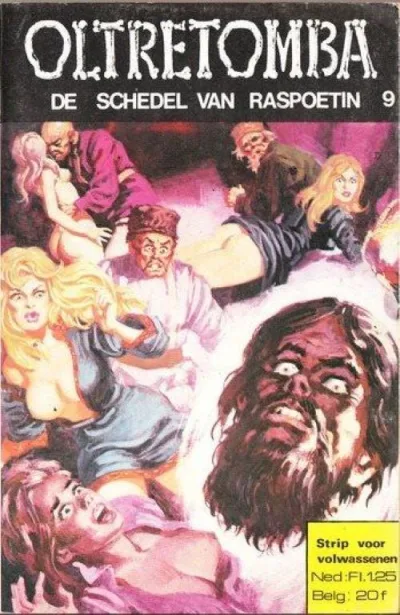 Cover of De schedel van Raspoetin
